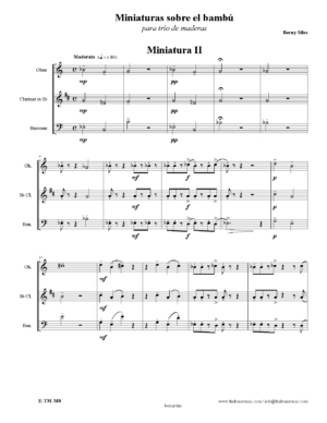 MINIATURAS SOBRE EL BAMBÚ II